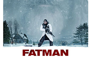 Official poster of Eshom Nelms and Ian Nelms`s `Fatman`, an comedy-thriller film